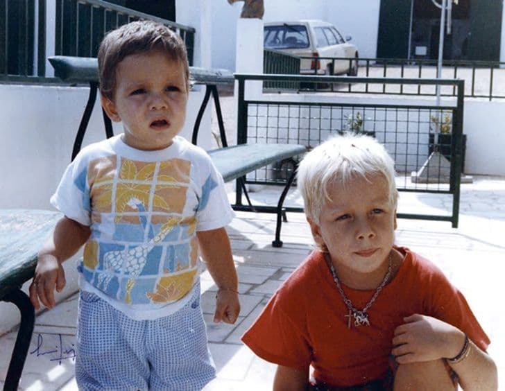 Ivan Nabeiro on the left, with his brother Marco